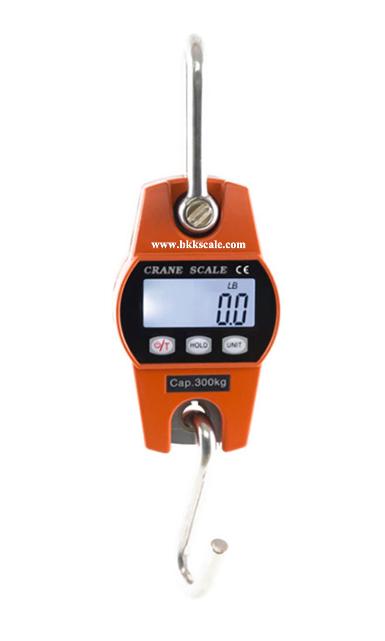 เครื่องชั่ง Digital แบบแขวน Crane Scale 300kg x 0.1kg ตัวเครื่องทำจากอลูมิเนียมอัลลอยด์ โรงงานเกรด A